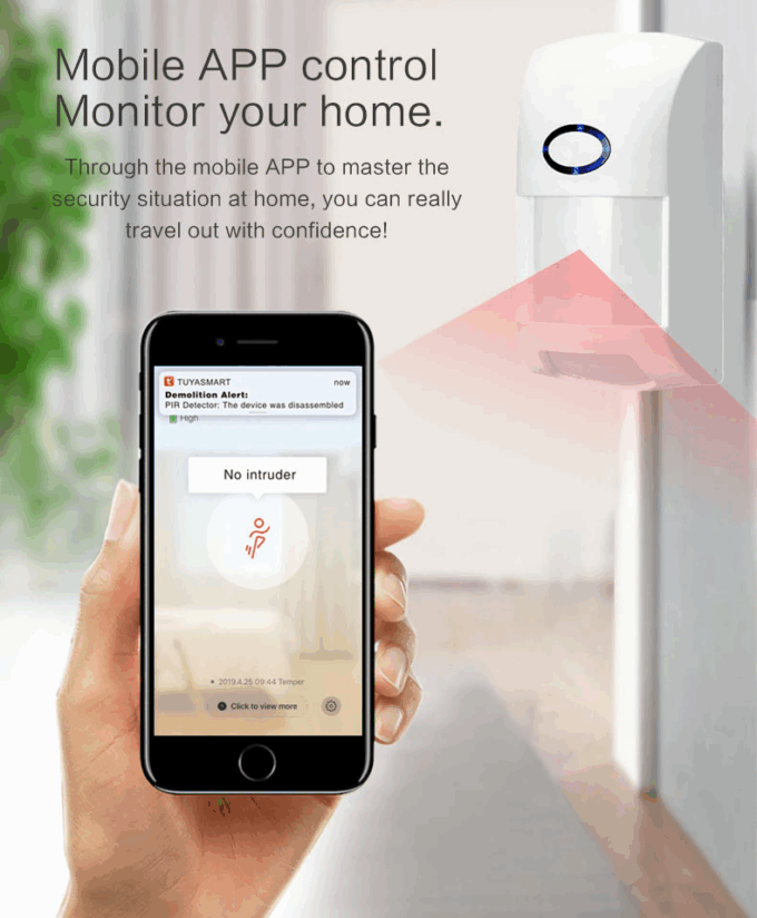 liiketunnistin app